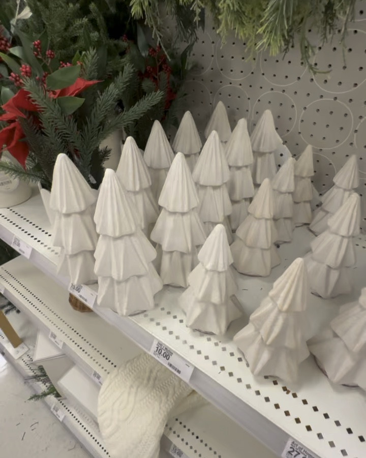 Look what’s back in stock at Target! The classic ceramic Christmas trees—perfect for holiday decorating! 😍

Tree, target, holiday, decor, home, seasonal, table, shelves, ceramic, office, living room , mini trees, Christmas 

#LTKSaleAlert #LTKHoliday #LTKHome