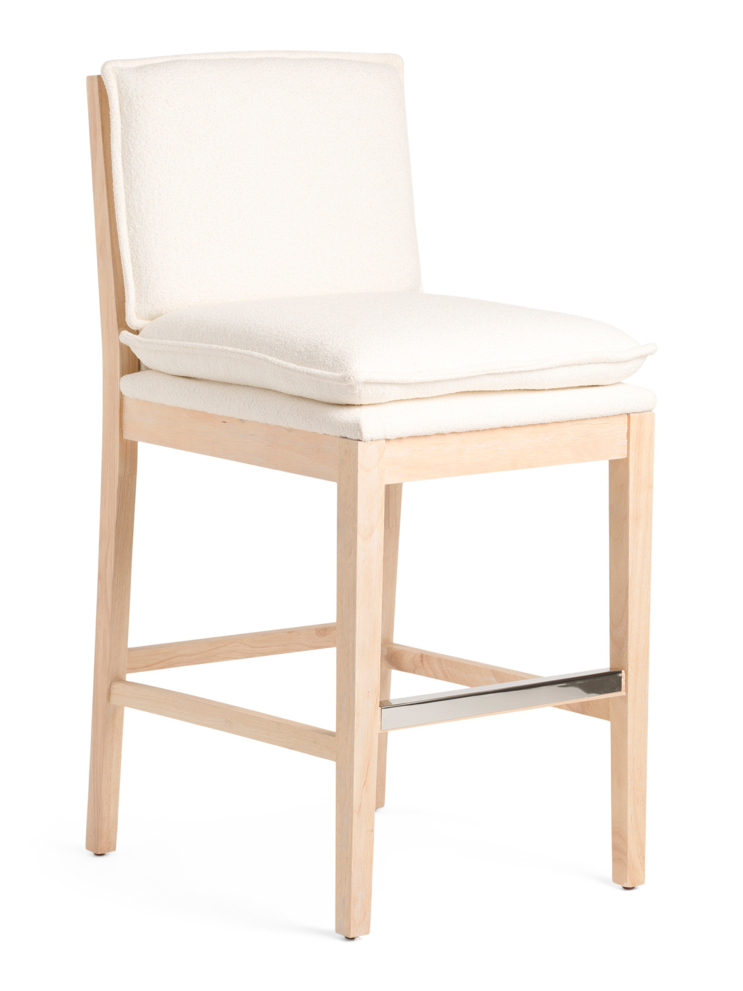 38in Semi Attached Cushion Counter Stool | Chairs & Seating | Marshalls | Marshalls