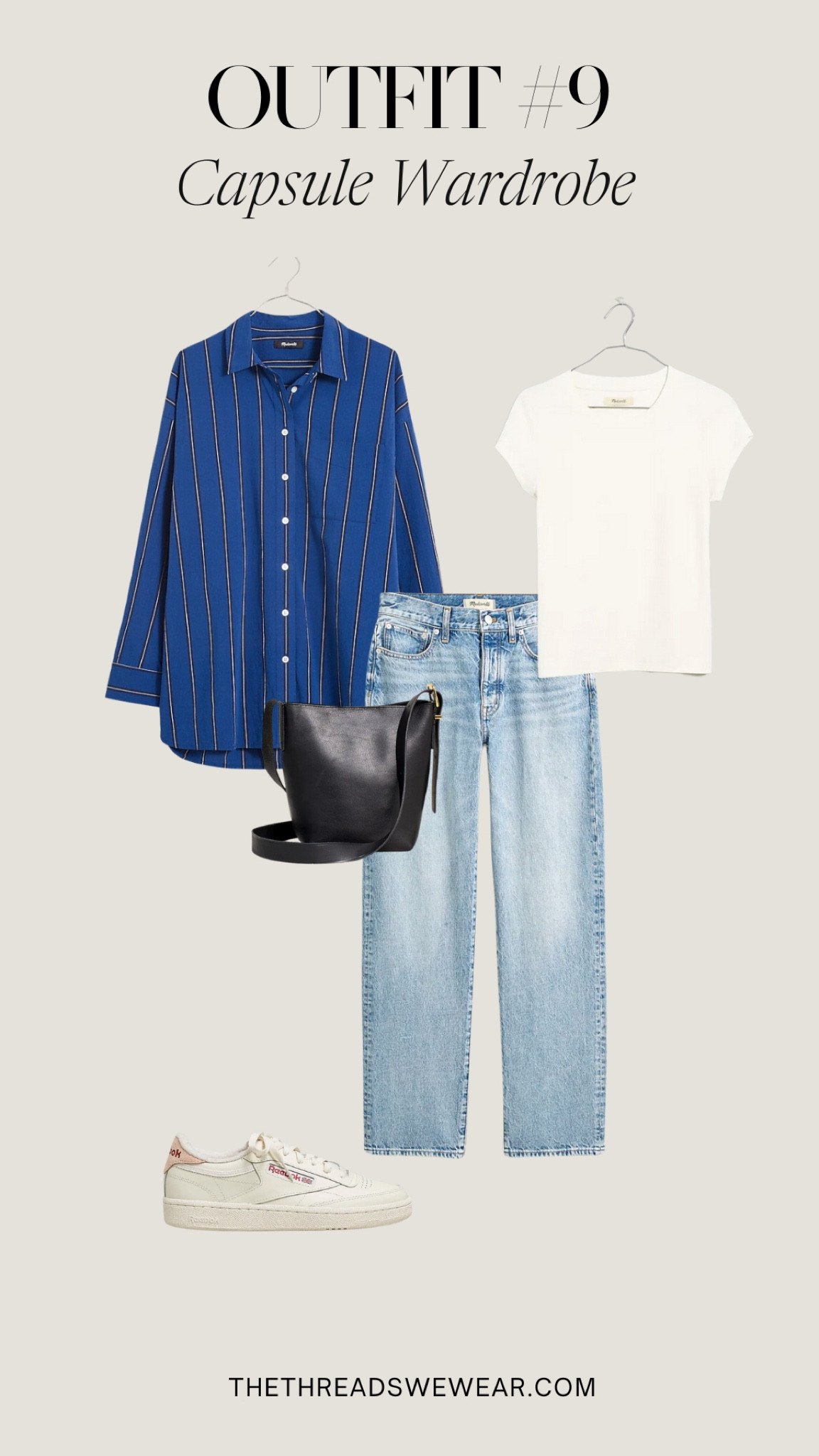 Outfit #9: Madewell 12 piece capsule 
20% off below

#LTKxMadewell #LTKstyletip #LTKsalealert