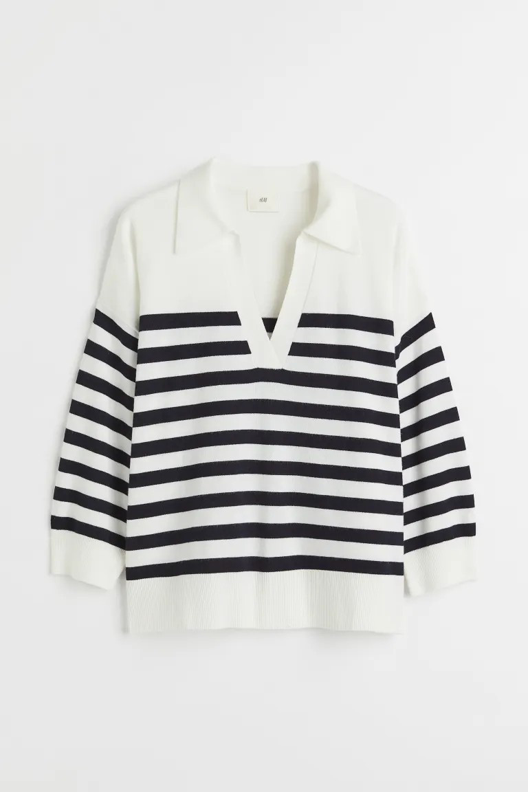 Sweater with Collar | H&M (US + CA)