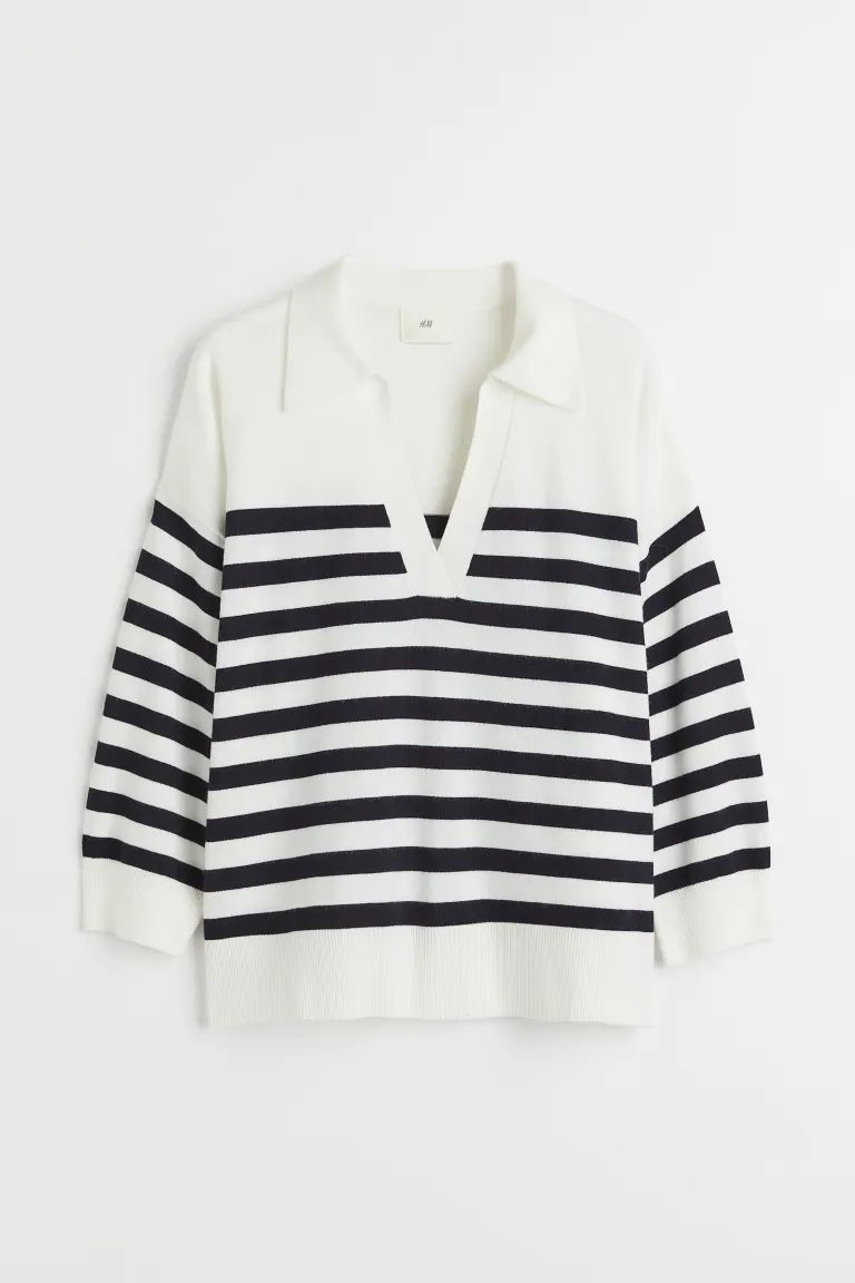 Sweater with Collar | H&M (US + CA)