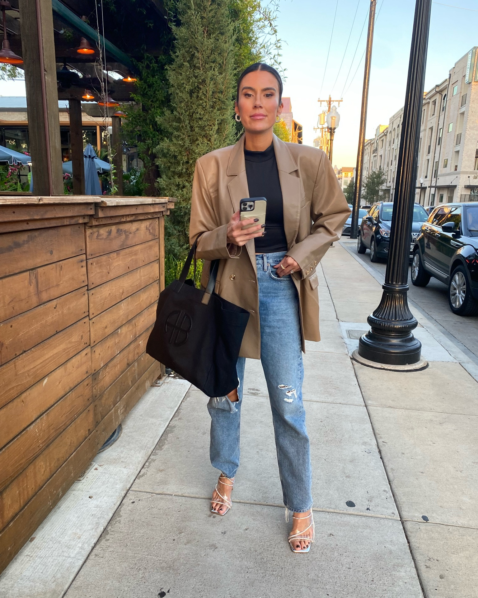 Outfit for a night out in Dallas at the LTK Conference ✨ Wearing a size small in the blazer.

Fall outfit; fall style; fall fashion; oversized blazer; work wear outfit; Anine Bing; agolde; shopbop; amazon fashion

#LTKstyletip #LTKCon #LTKworkwear