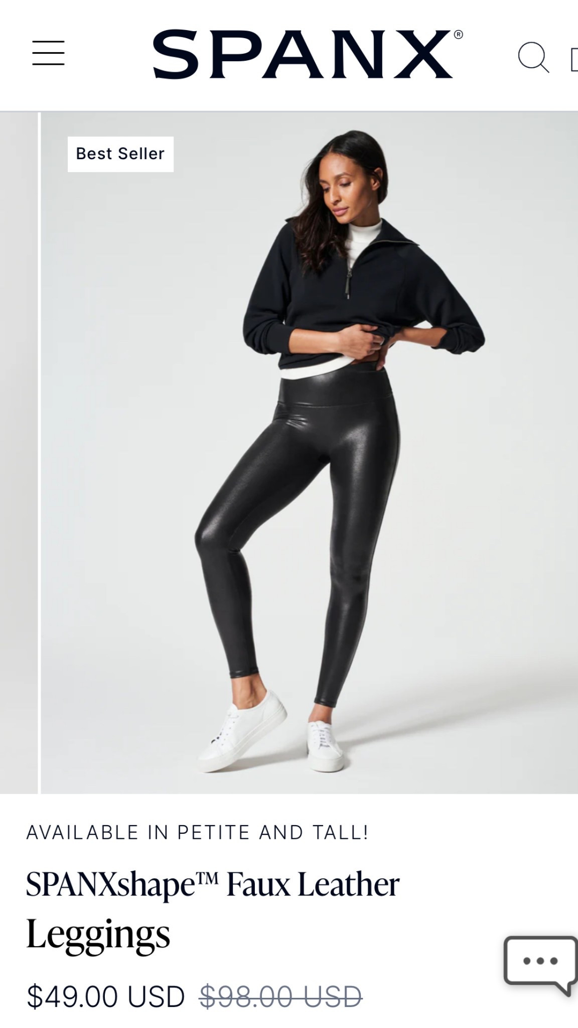 shop bestsellers from SPANX, like these faux leather leggings, during the LTK Spring Sale! 
👉🏼 20% off sitewide* with code LTKSPANX 

#LTKSpringSale #LTKActive #LTKOver40 #LTKSaleAlert #LTKPetite #LTKFindsUnder100 #LTKStyleTip #LTKTravel 