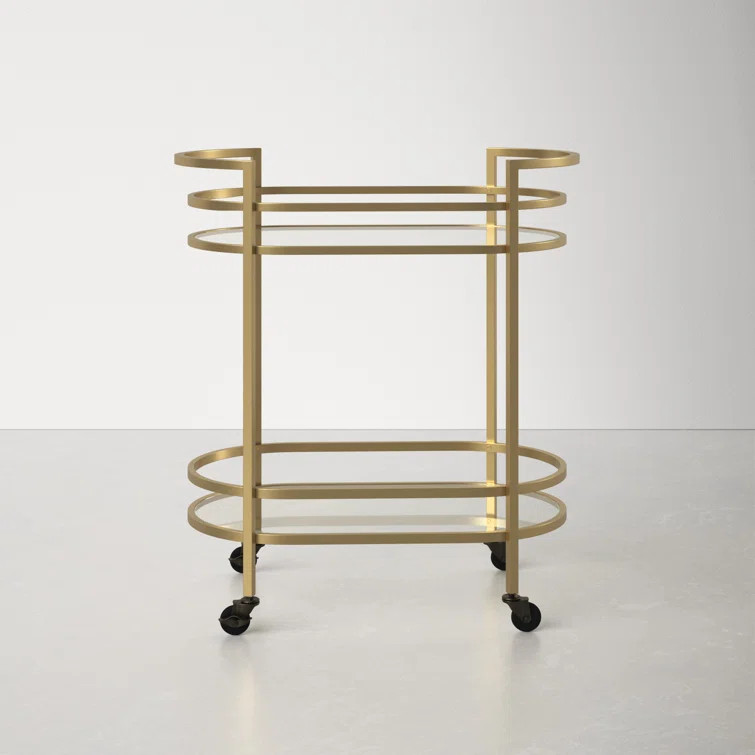 Vivienne Metal Bar Cart | Wayfair North America