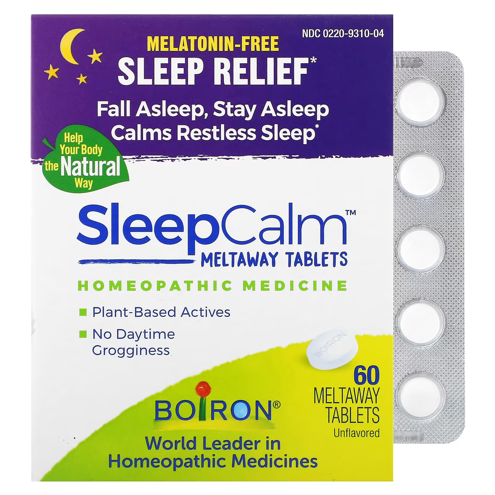 SleepCalm™, Unflavored, 60 Meltaway Tablets | iHerb