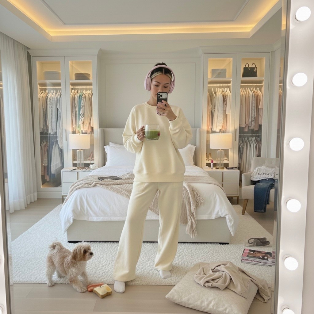 My all-day at-home outfit 🤍
Soft, oversized, and easy to wear from morning coffee to winding down at night.

Wearing size small — relaxed fit.
Perfect for lounging, WFH days, and cozy weekends.

Everything linked for easy shopping.


#LTKFindsUnder50 #LTKootd #LTKSeasonal