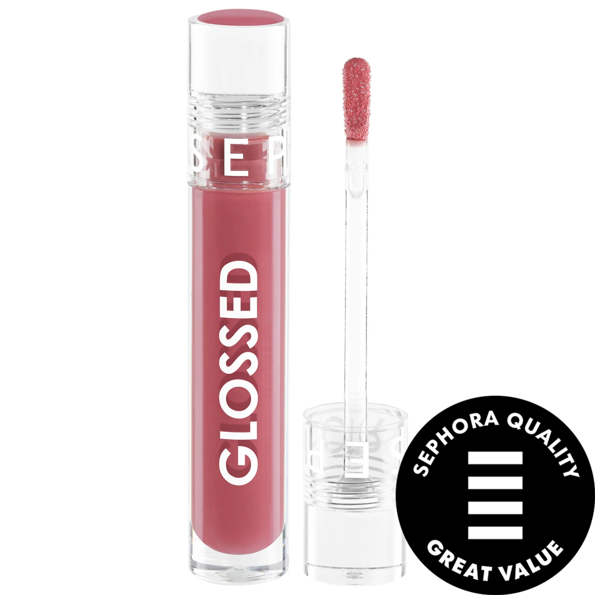SEPHORA COLLECTION Glossed Hydrating Long Wear Lip Gloss 100 Busy 0.16 oz / 5 mL | Sephora (US)