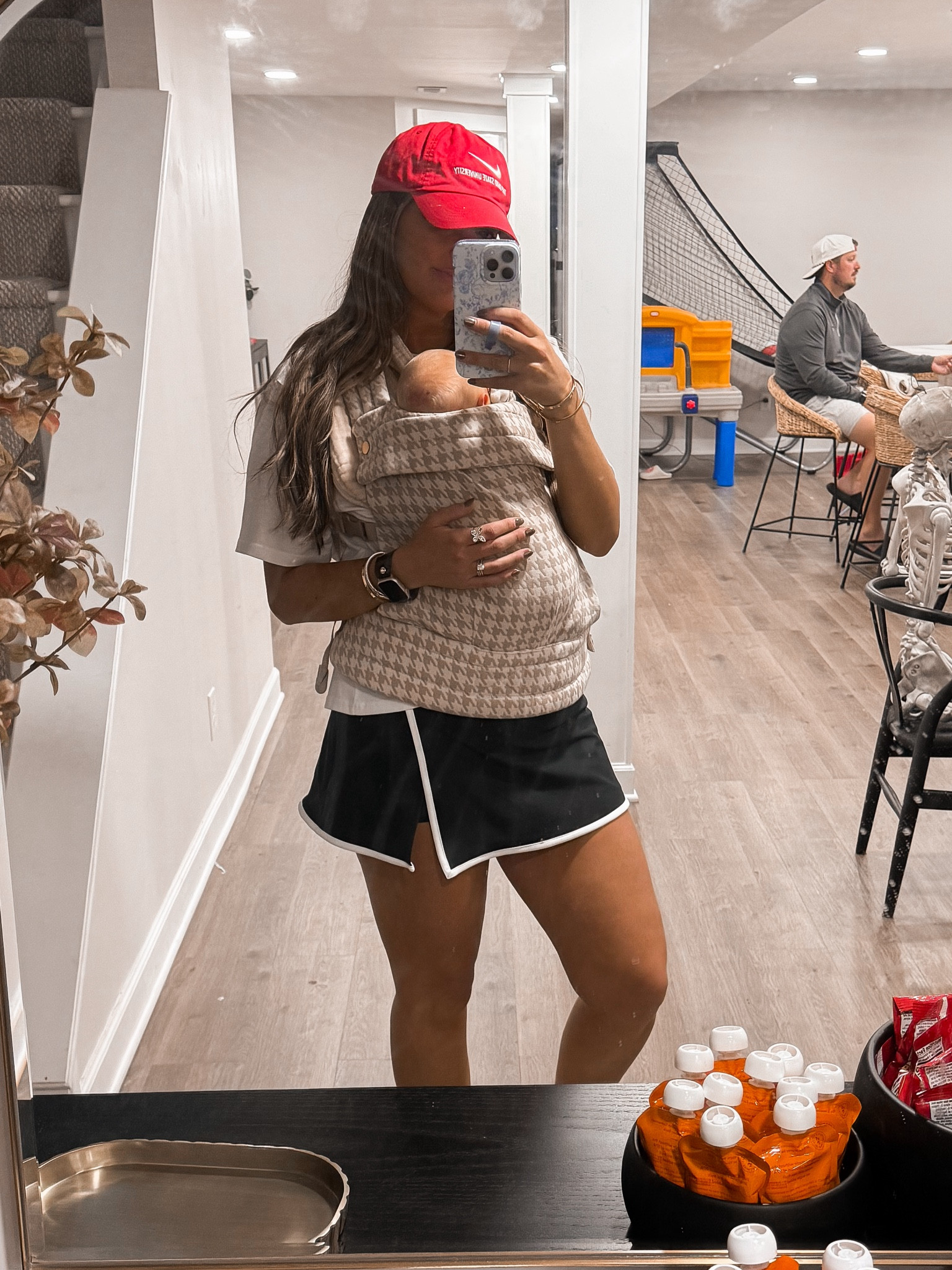 Game day outfit wearing the cutest skort from Abercrombie that is on sale this weekend use code KICKOFF for an extra 15% off! My oversized tee is Amazon and we love this baby carrier by Mabe! 



#LTKBaby #LTKStyleTip #LTKSeasonal