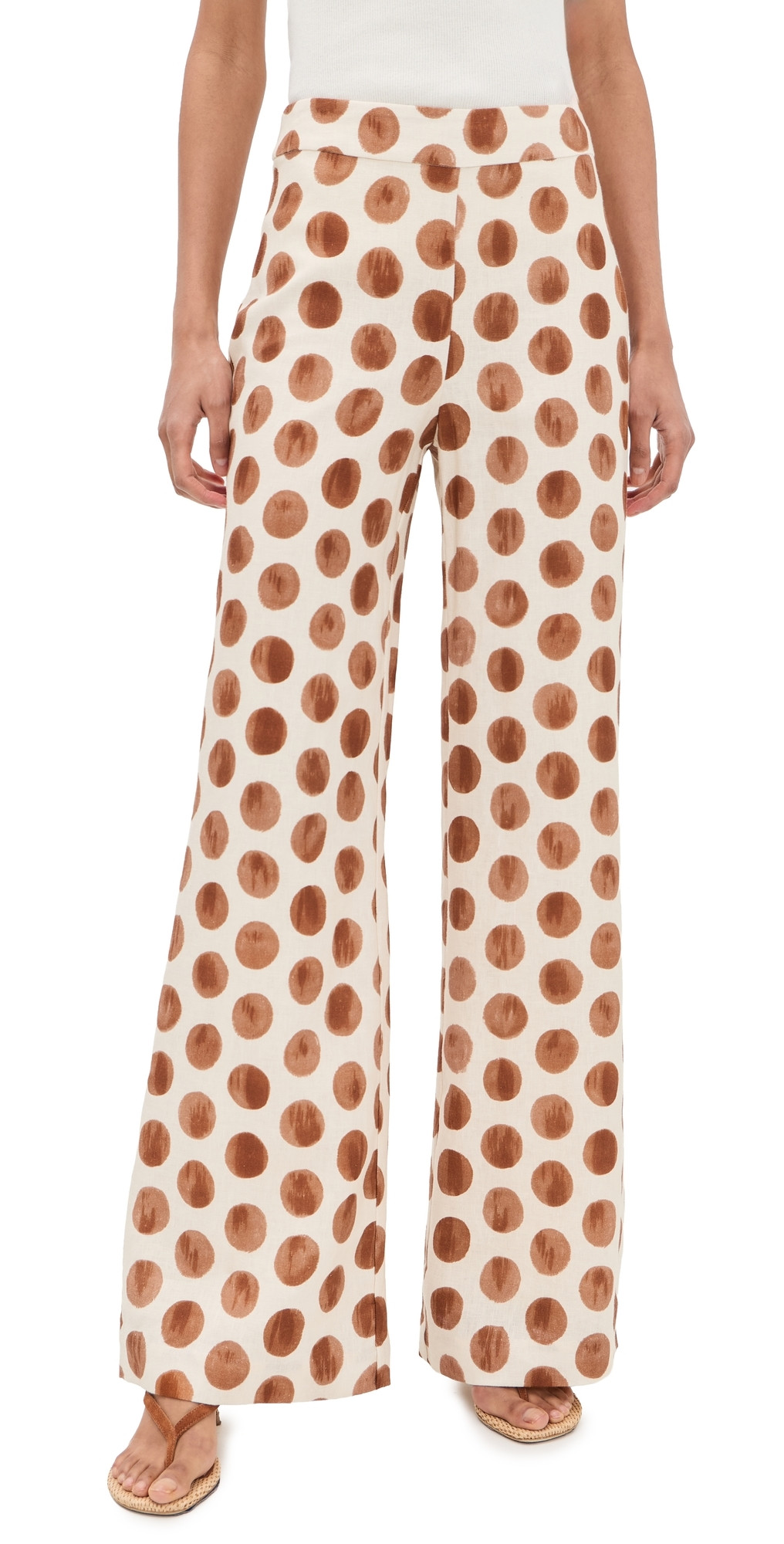 Cara Cara Sunflower Pants Celeste Spot Ginger 16 | Shopbop