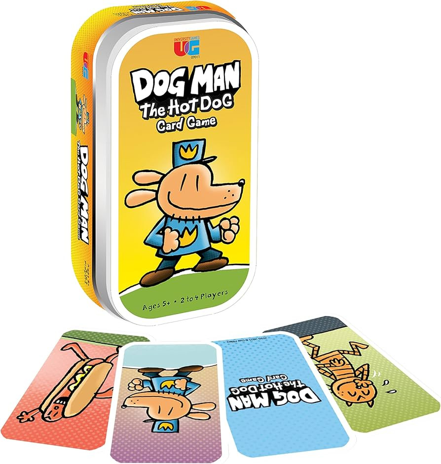 University Games Dog Man Hot Dog Card Game in a Tin , The Fast and Frenzied Collection Game for K... | Amazon (US)