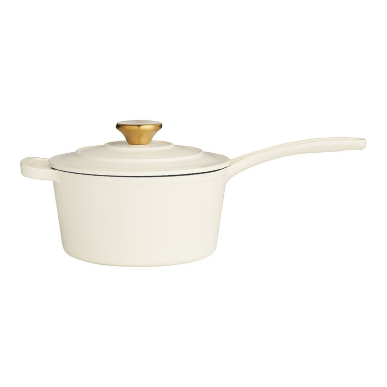 Enameled Cast Iron Saucepan 2 Quart | World Market