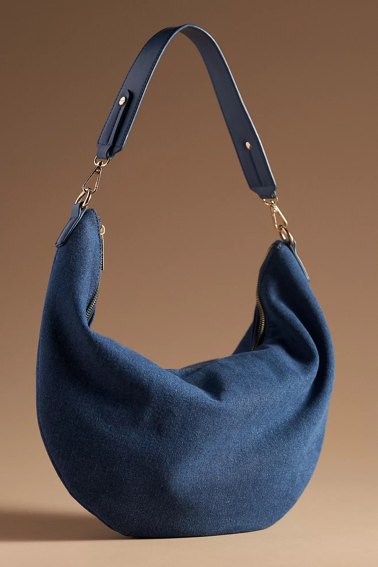 Mali + Lili Megan Denim Sling Bag | Anthropologie (US)