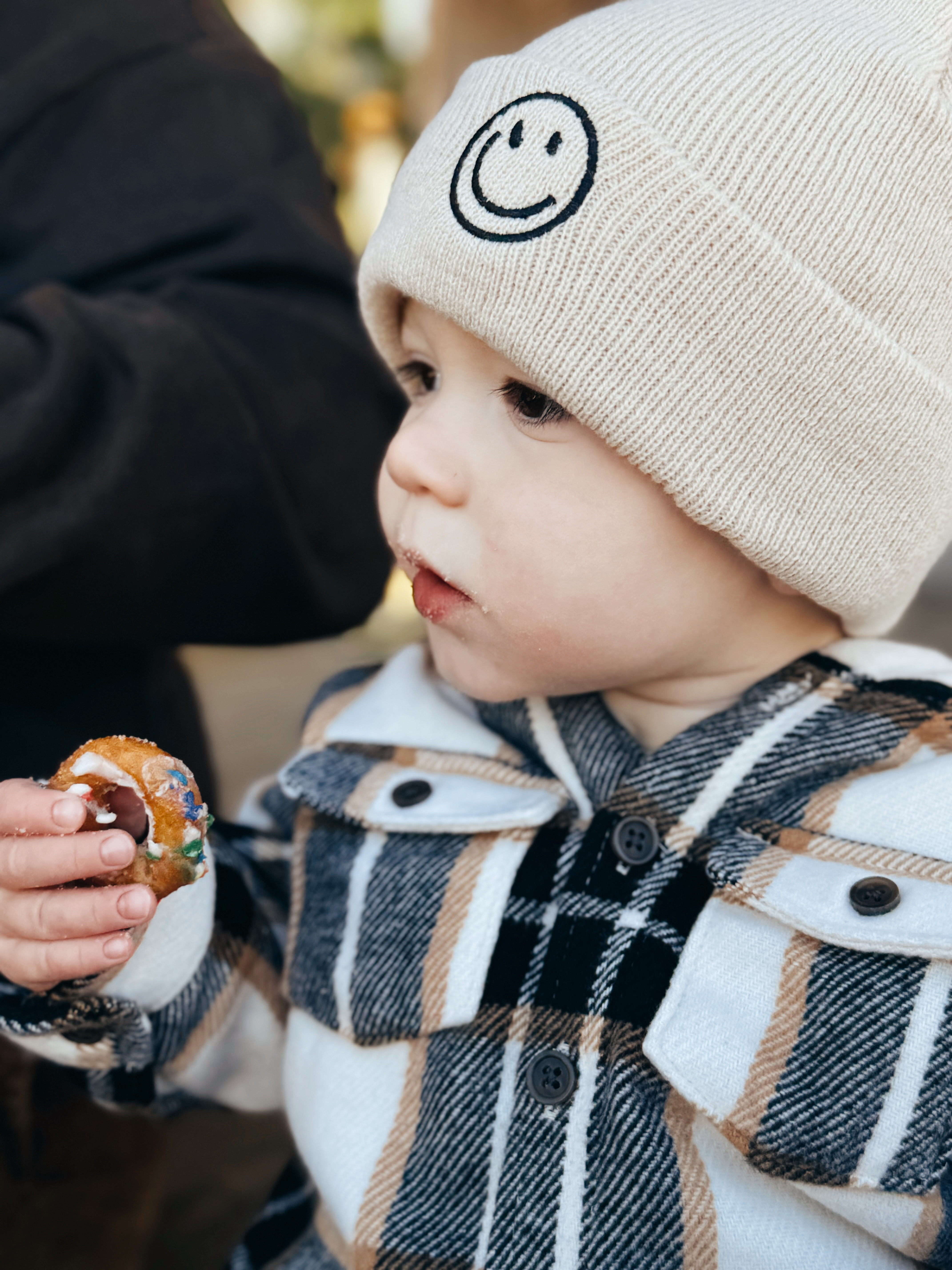 This toddler fleece flannel is so cozy and cute!!! Keeps them warm and comfy. 
His hat is from a small business we love called RadTod (can’t link) and awesome quality but I linked some similar cheaper ones 

#LTKFamily #LTKKids #LTKSeasonal