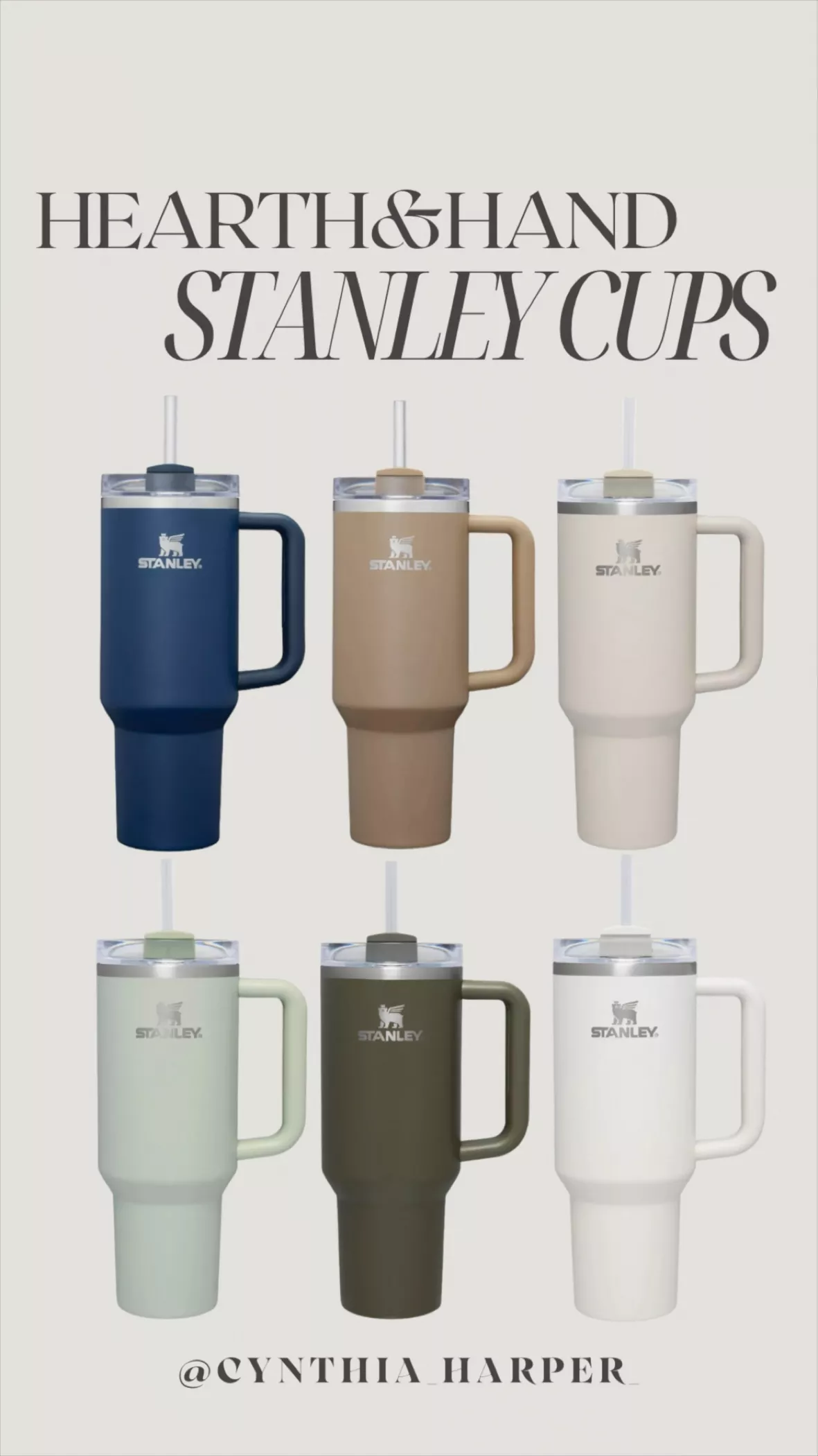 Stanley Teams Up With Hearth & Hand For A Target-Exclusive Cup Collection