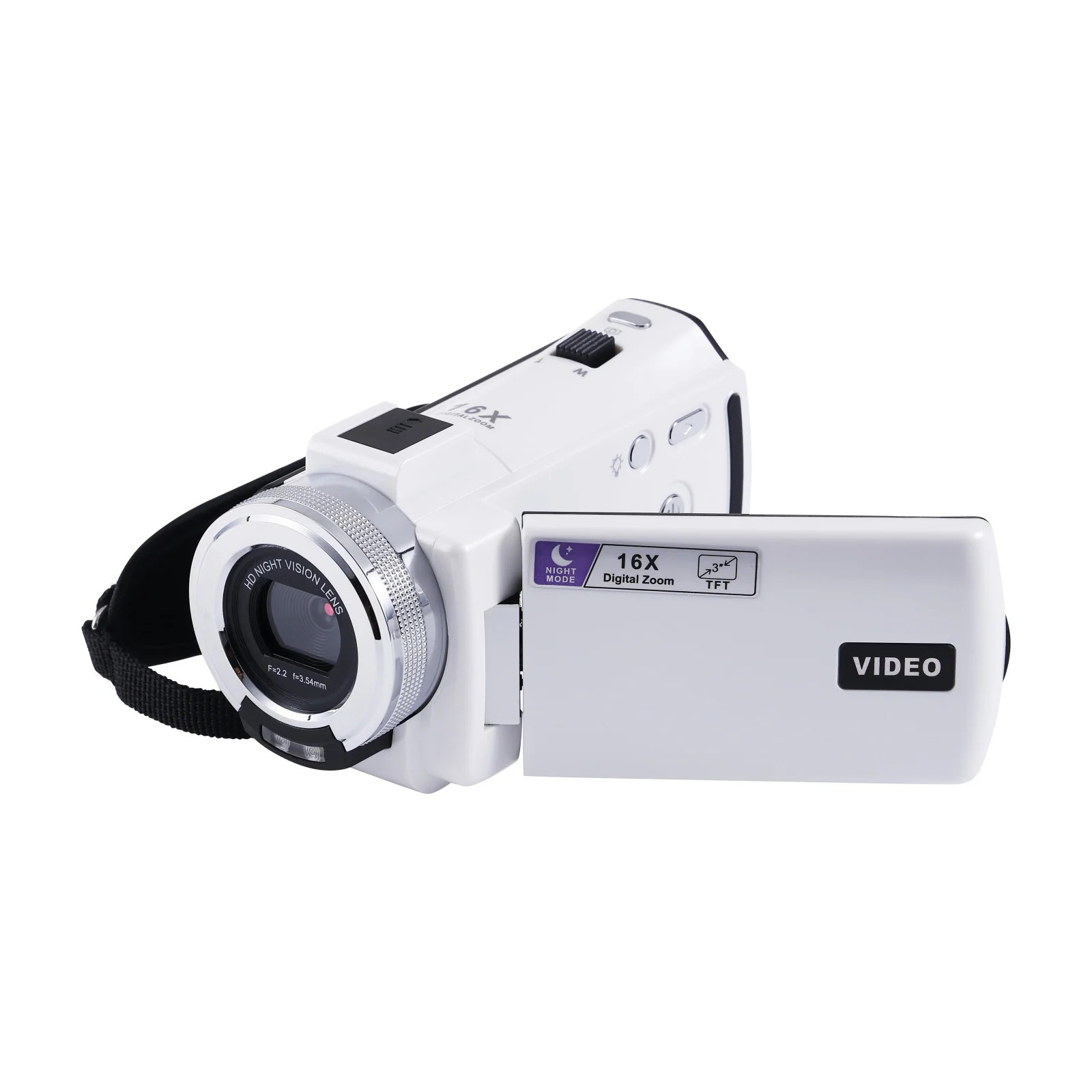 Vivitar PopCam Digital Camcorder, 48MP, Full HD 1080p Video Camera with 3" Flip Screen, 16x Digit... | Walmart (US)
