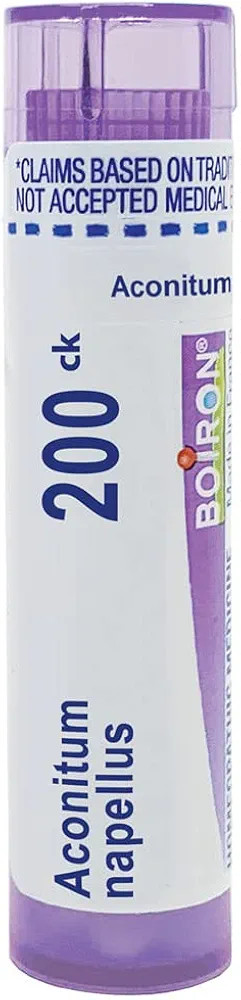 Boiron Aconitum Napellus 200Ck Homeopathic Medicine for Fever - 80 Pellets | Amazon (US)