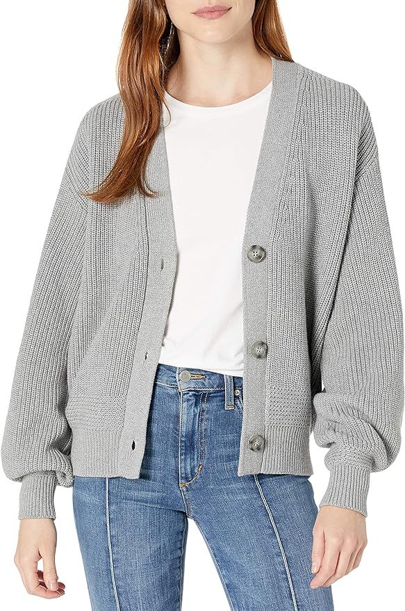Cable Stitch Women's Cropped Textured Cardigan | Amazon (US)