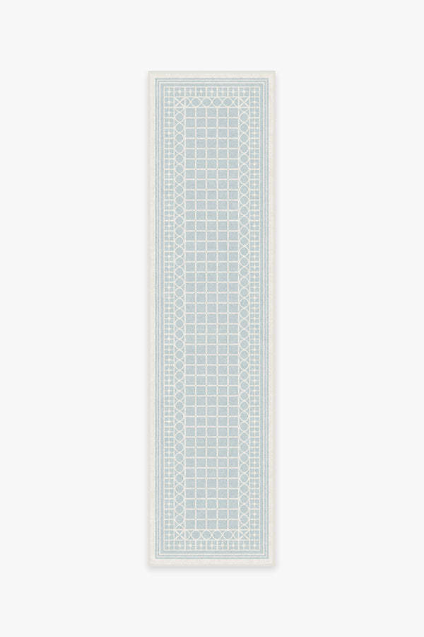 Gray Malin Palm Beach Powder Blue Premium Rug | Ruggable