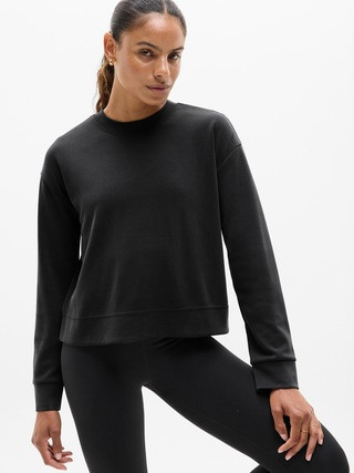 Seasoft Crewneck Sweatshirt | Athleta