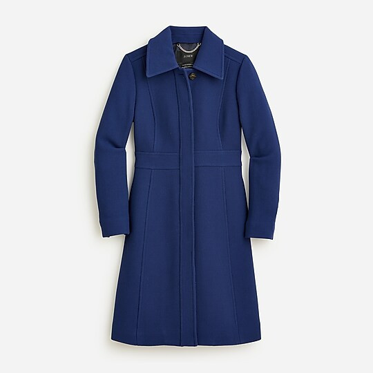 New lady day topcoat in Italian double-cloth wool | J. Crew US