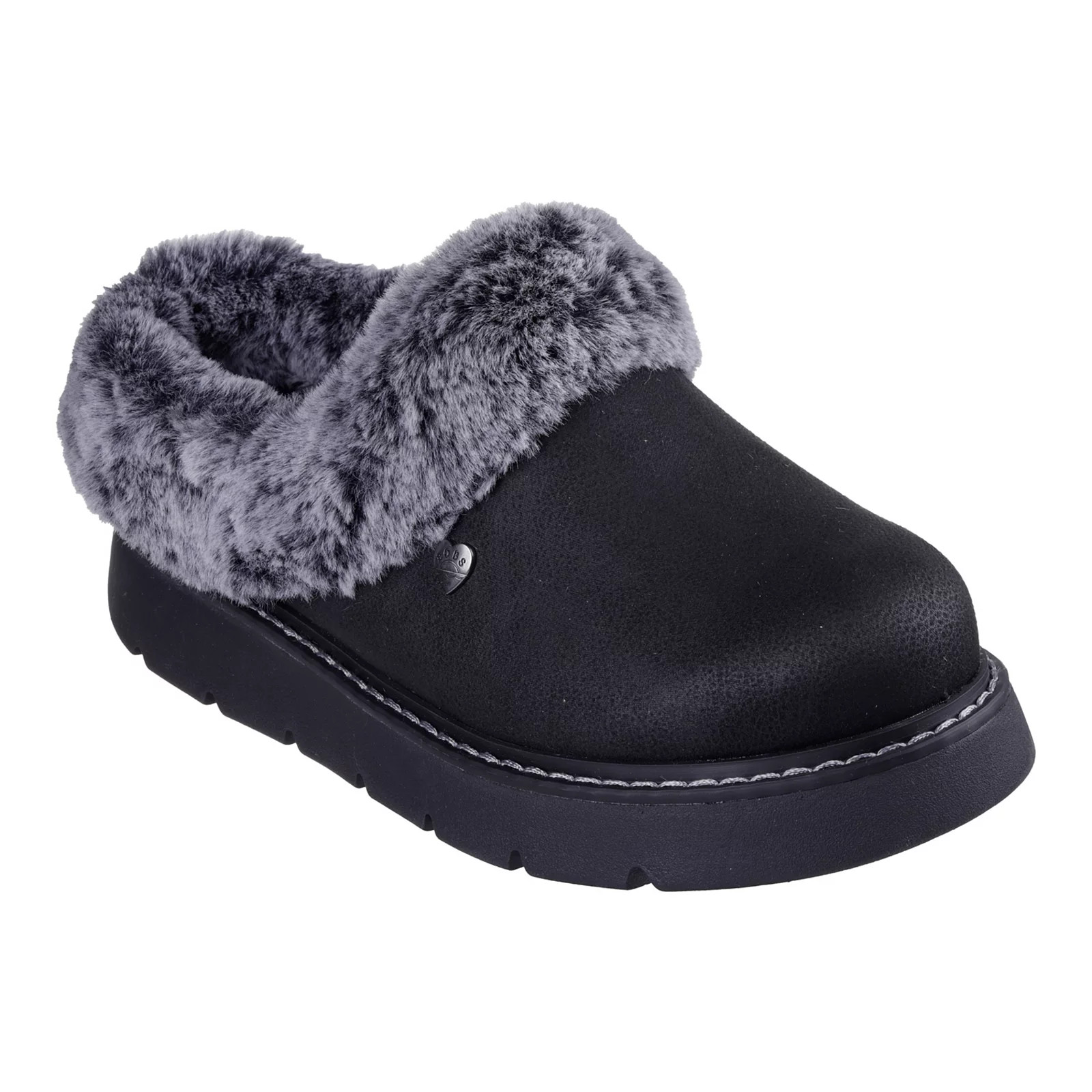 BOBS by Skechers™ Keepsakes Lite Cozy Blend Women's Slippers, Size: 6, Black | Kohl's