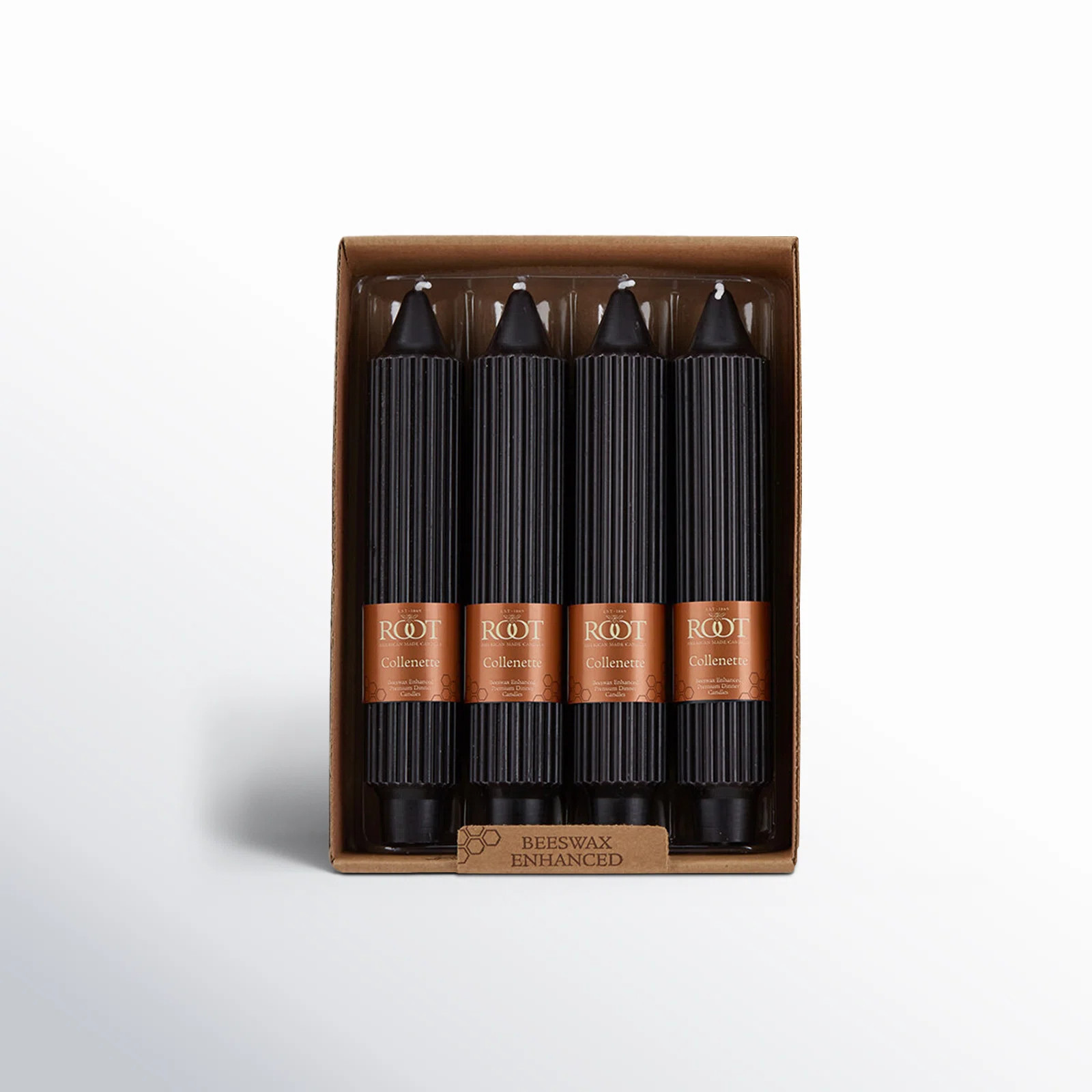 Grecian Collenette Unscented Taper Candle | Wayfair North America