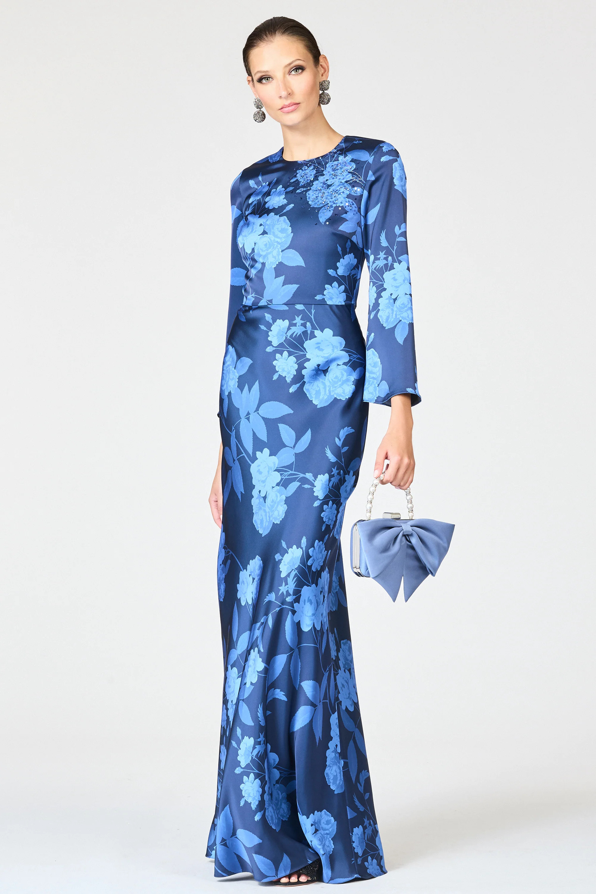 EMBELLISHED ALEX GOWN - GALAXY ROSES | Sachin and Babi