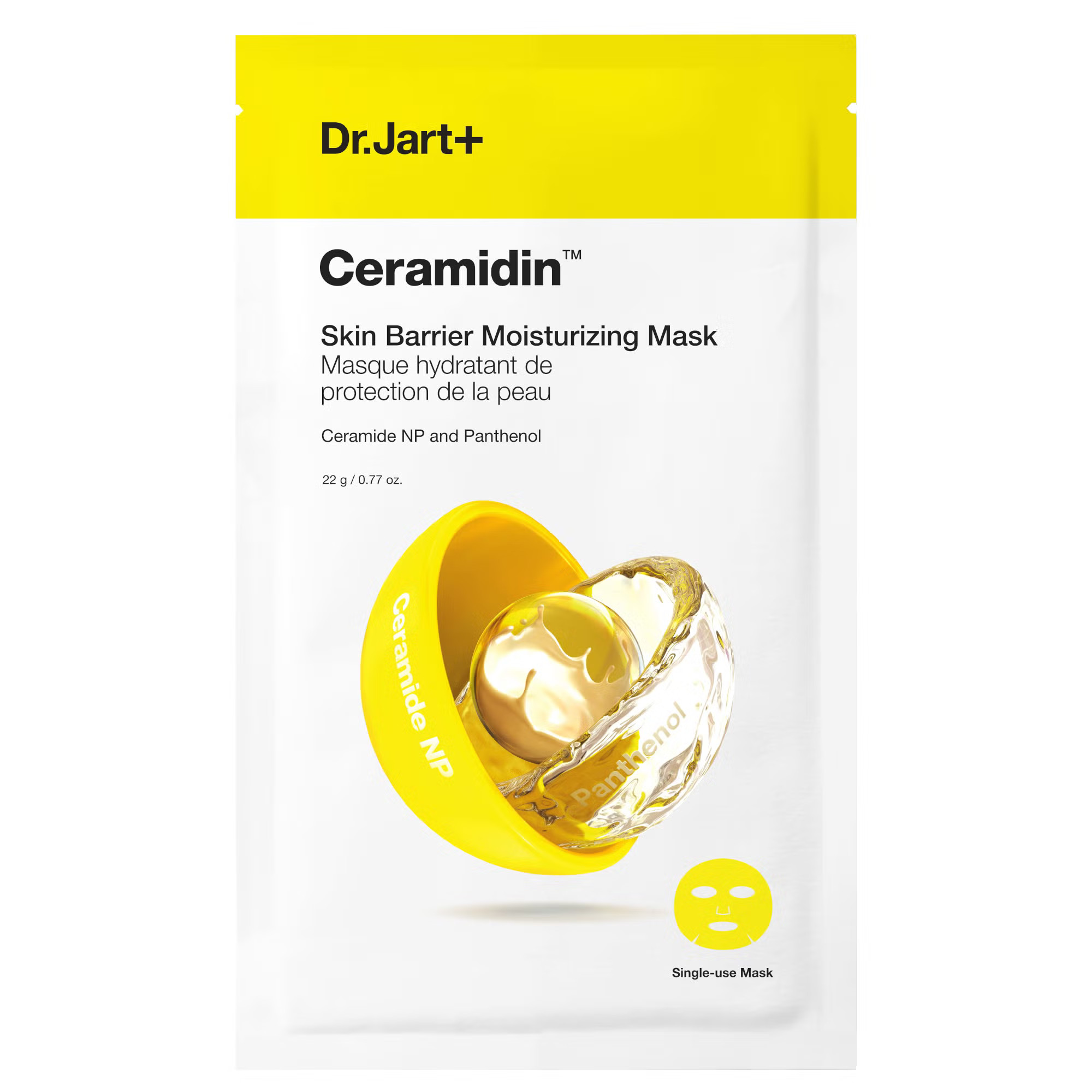 Dr.Jart+ Ceramidin Facial Barrier Mask 22ml | Look Fantastic (CN)
