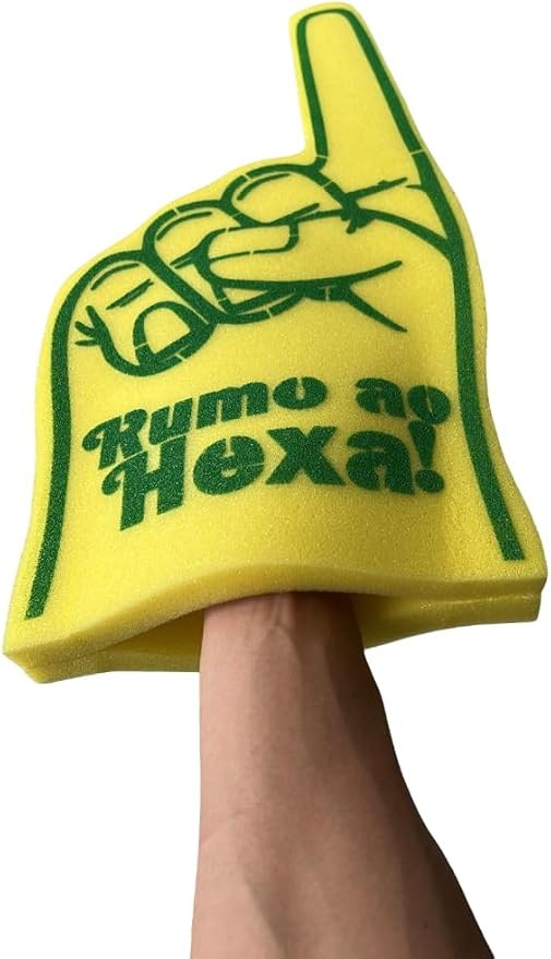 Dedo de Espuma Kit Torcedor Brasil Copa do Mundo | Amazon (BR)