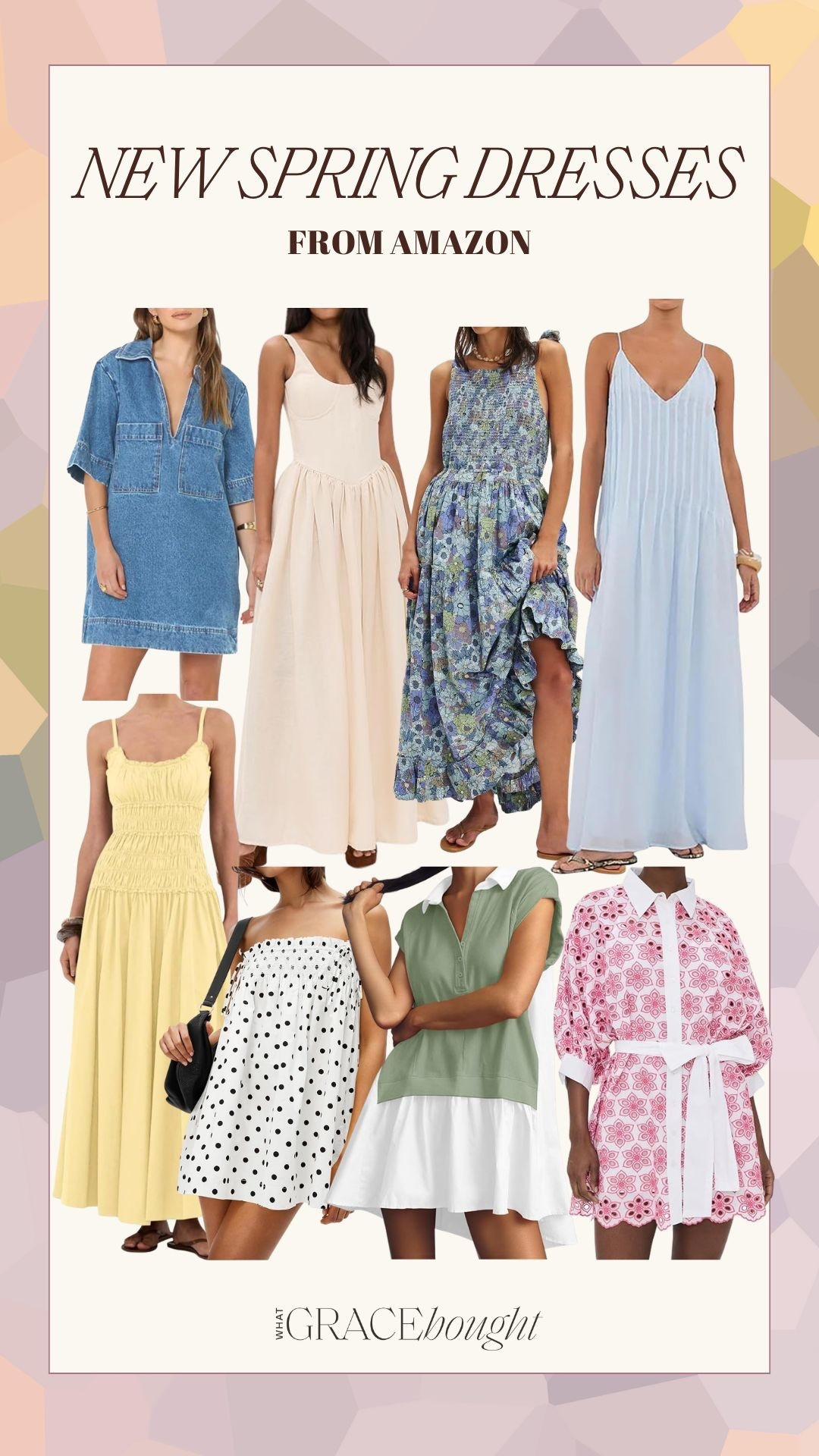 New spring dresses from Amazon! 

#LTKSeasonal
