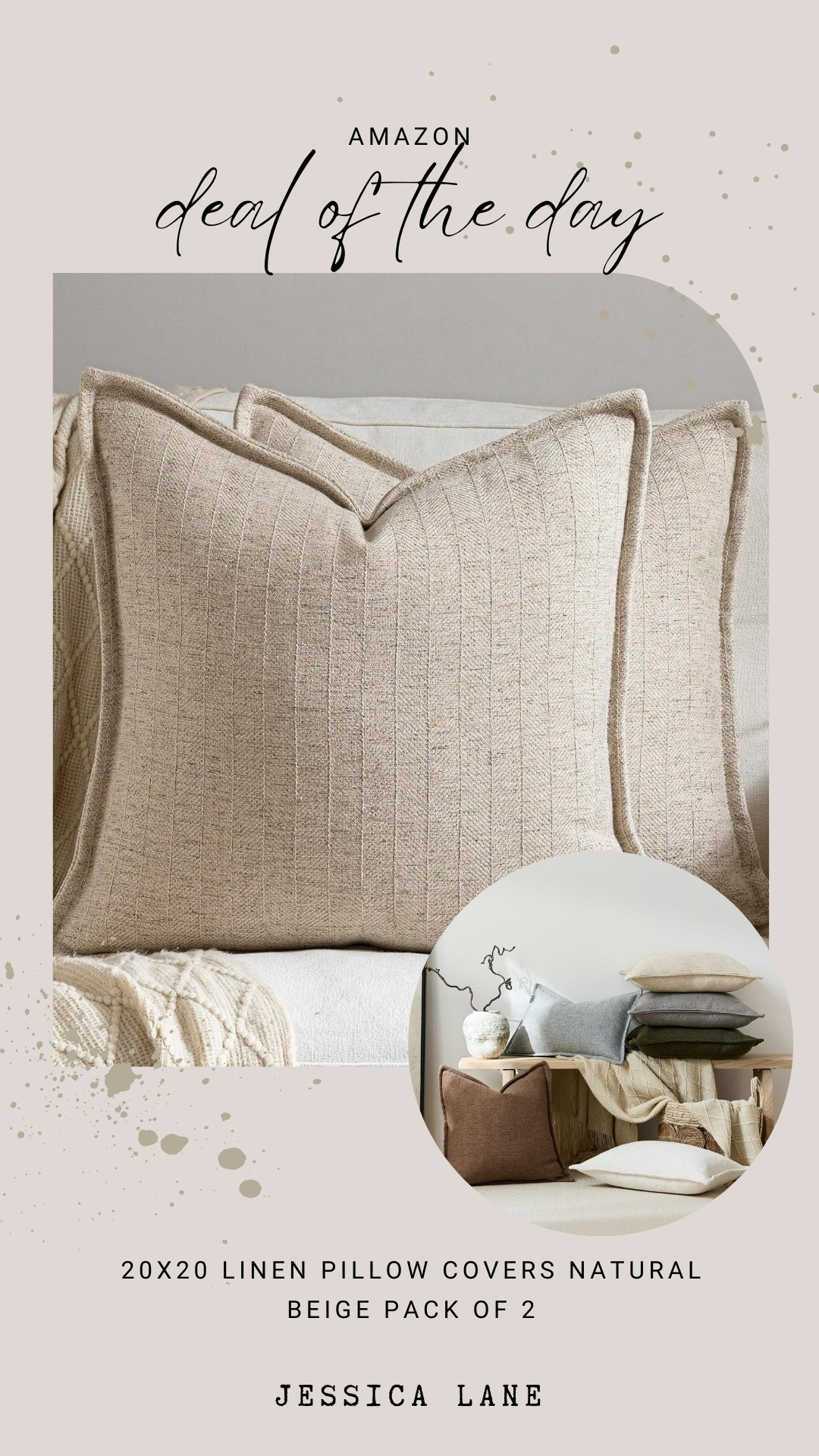 Upgrade your sofa with these high-quality linen pillow covers in a versatile natural beige tone.#pillowcovers #neutraldecor #homestyling

#LTKSaleAlert #LTKHome