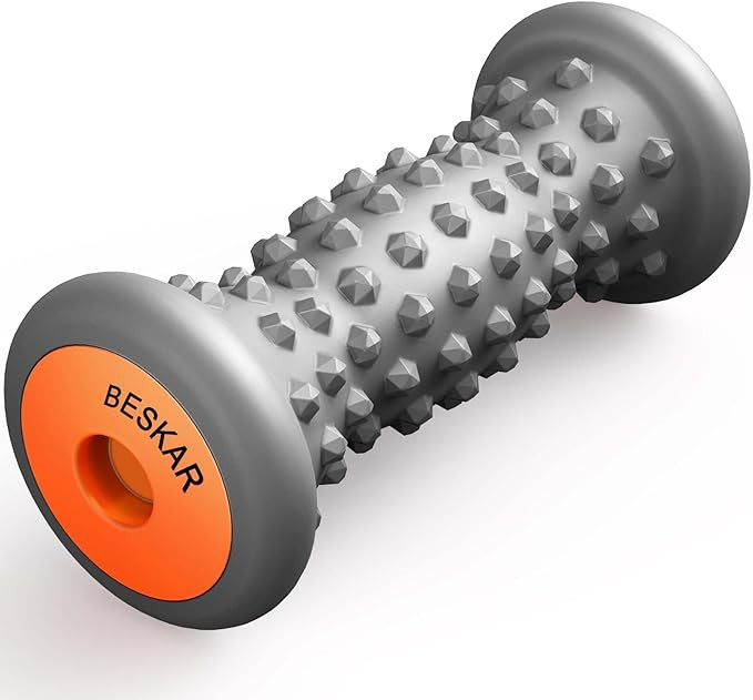 BESKAR Foot Massage Roller for Plantar Fasciitis Relief, Portable Foot Roller to Deep Tissue Musc... | Amazon (US)