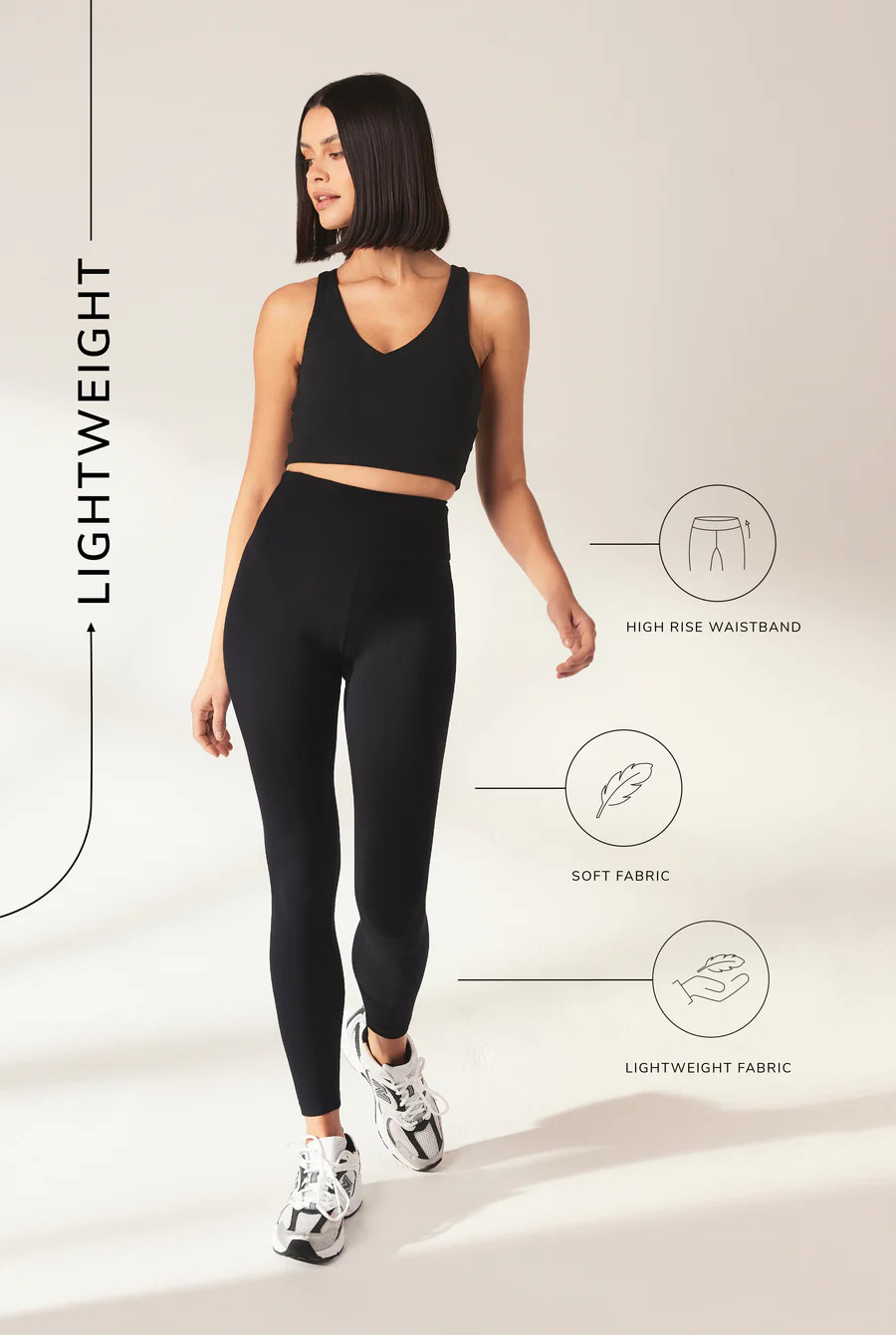 Lightweight Everyday High Waisted Leggings | LOVALL
