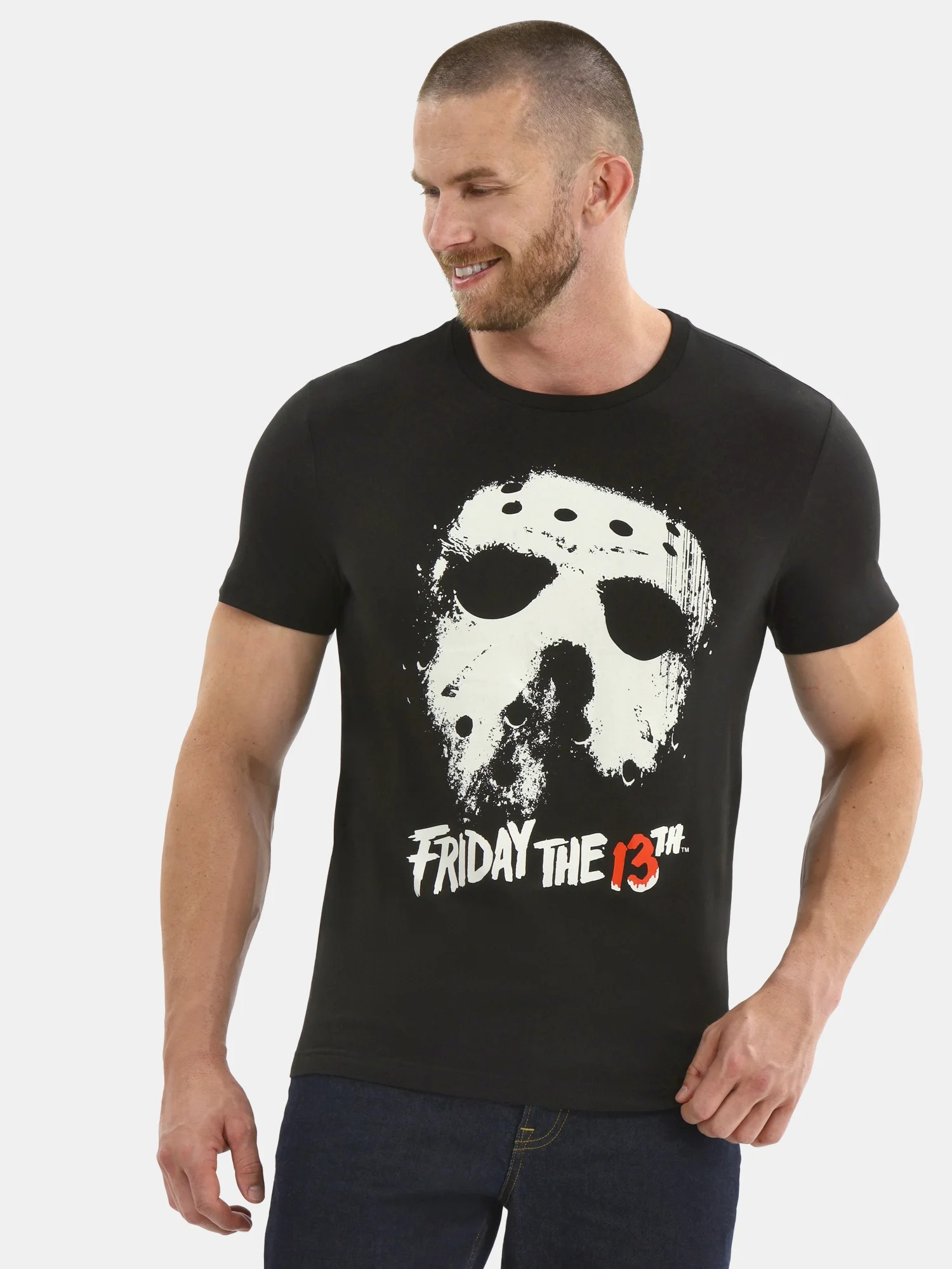 Friday The 13th Men's and Big Men's Halloween Graphic Tee, Sizes XS-3XL | Walmart (US)