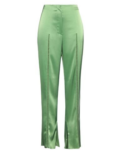 Nanushka Woman Pants Green Size S Triacetate, Polyester | YOOX (US)
