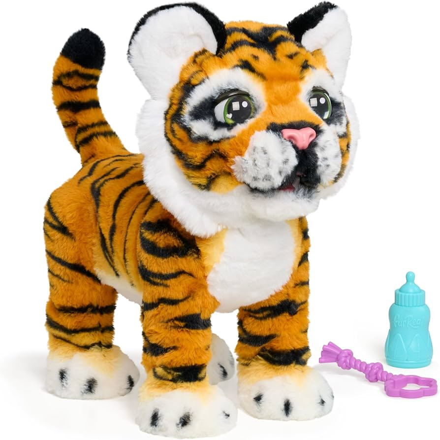 FurReal Gabby the Grow & Roar Interactive Plush Tiger | Amazon (US)