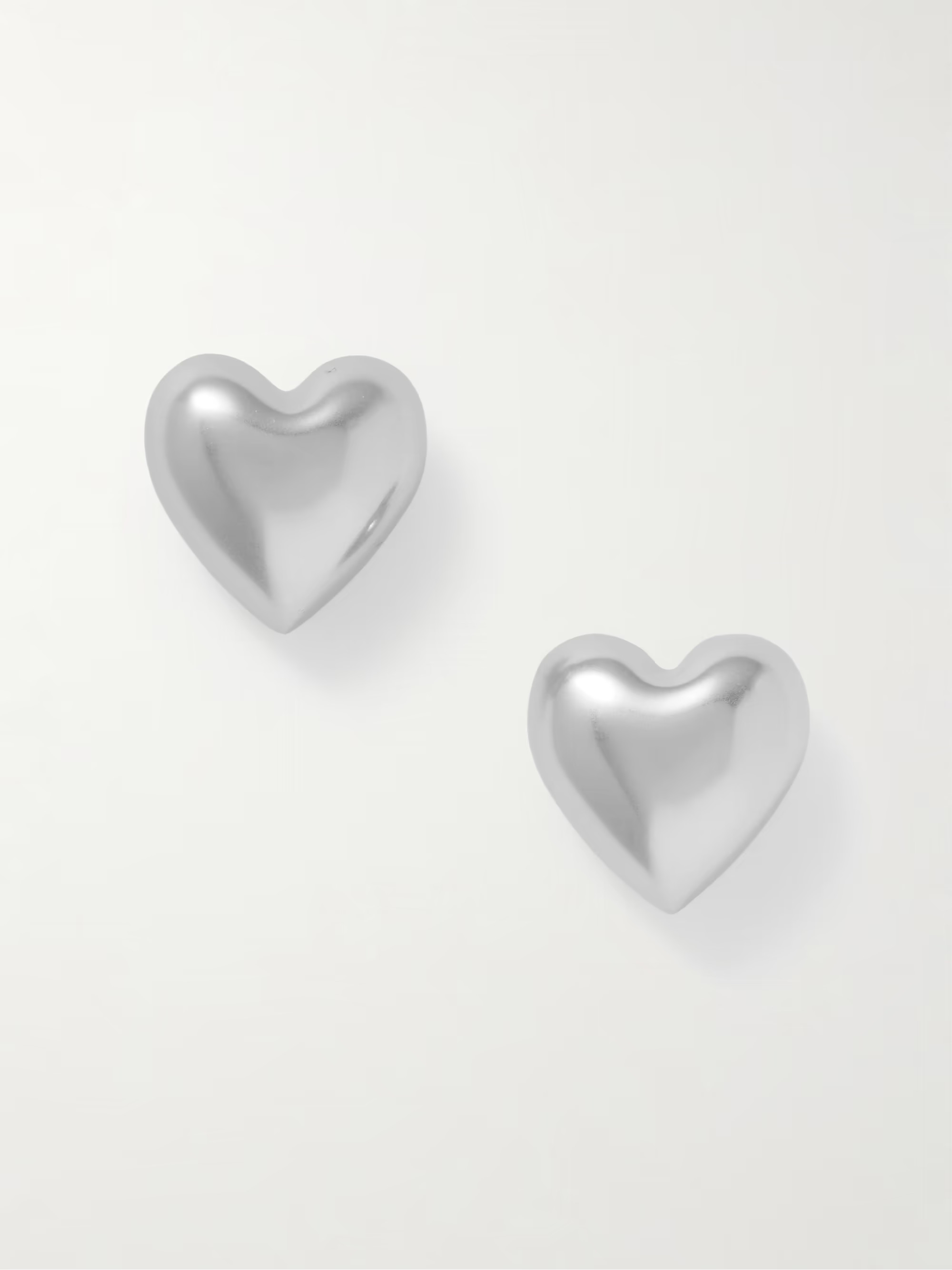 Heart & Soul silver-tone earrings | NET-A-PORTER (UK & EU)
