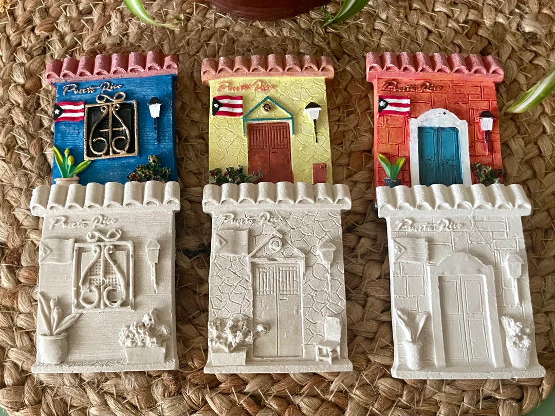 DIY Paint Your Own! Puerto Rico, Old San Juan Inspired Door Souvenir , PR Souvenir Unpainted Piec... | Etsy (US)