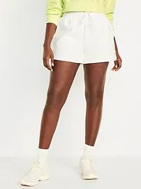 Extra High-Waisted Dynamic Fleece Shorts -- 3.5-inch inseam | Old Navy (US)