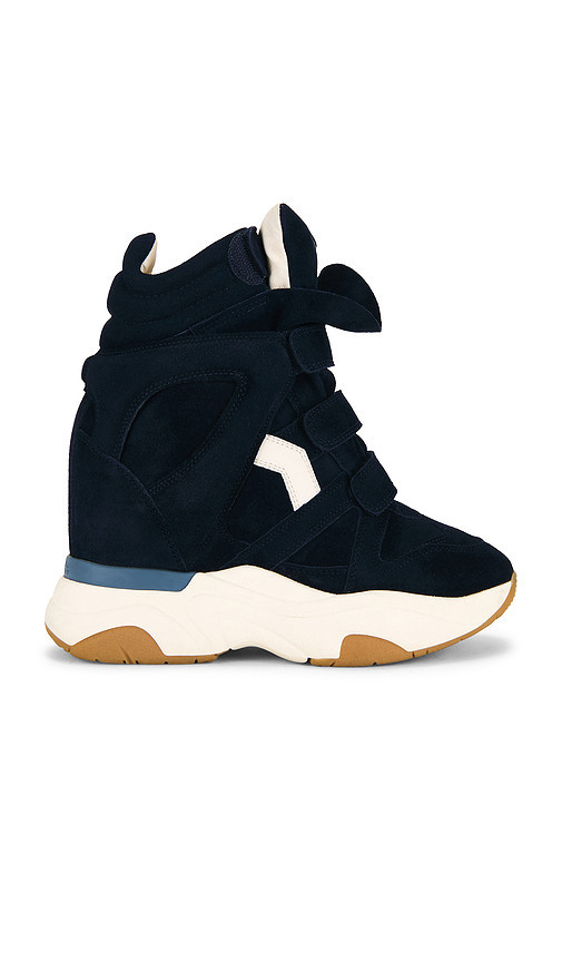 Isabel Marant Balskee Sneaker in Navy. Size 41. Also in 37, 39. | Revolve Clothing (Global)