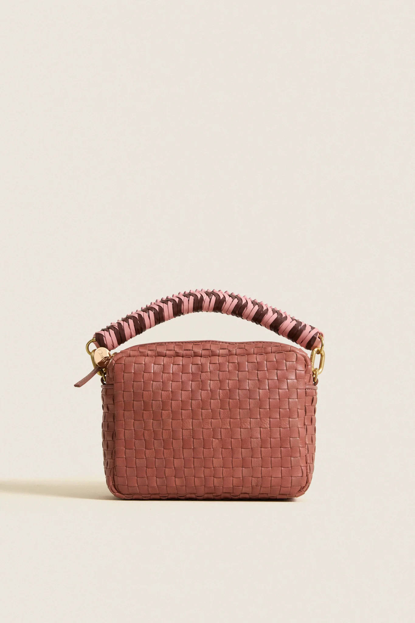 Exclusive Rose Clay Midi Sac with Braided Strap | Tuckernuck (US)