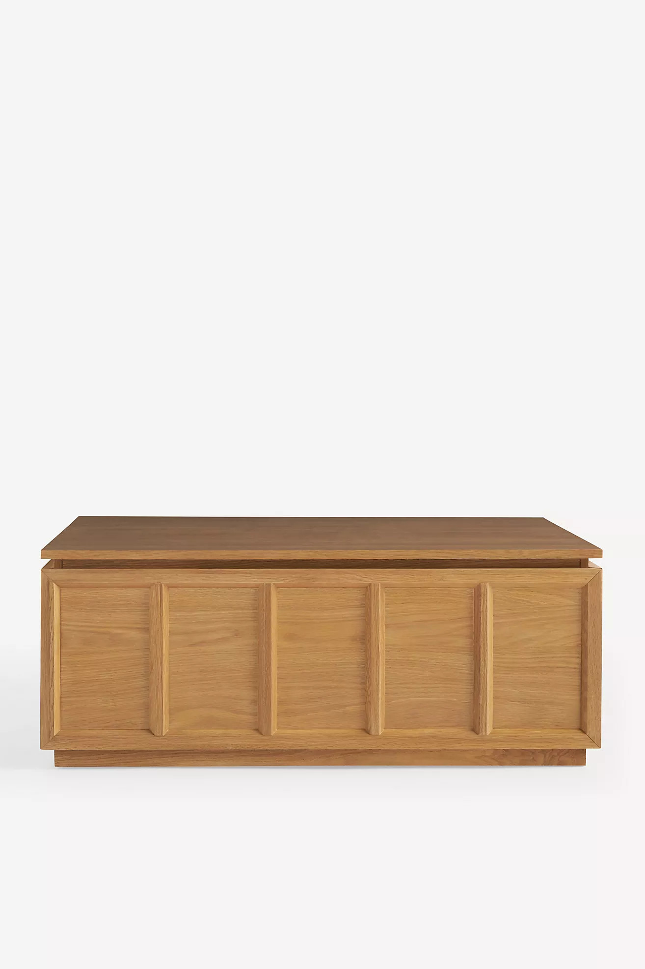Halstead Oak Storage 43" Coffee Table | Anthropologie (US)