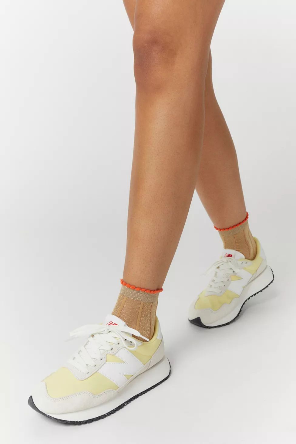 Happy Socks Lily Sheer Ankle Sock | Urban Outfitters (US and RoW)