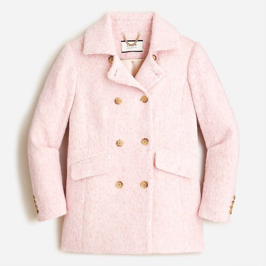 Collection peacoat in Italian brushed wool | J.Crew US