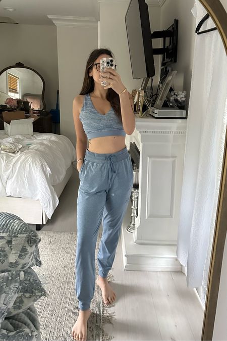 Fabletics may drop featuring joggers and a bra in a beautiful blue 

#LTKStyleTip #LTKFitness