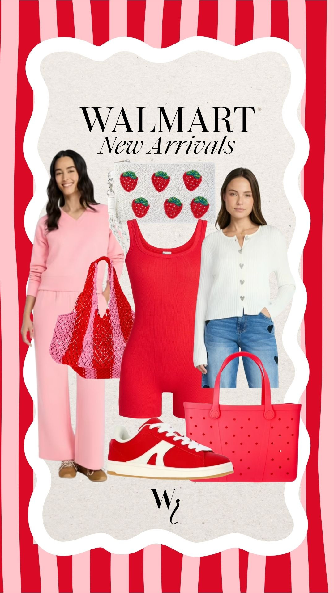 Red and pink new arrivals from Walmart 

#LTKootd #LTKgrwm