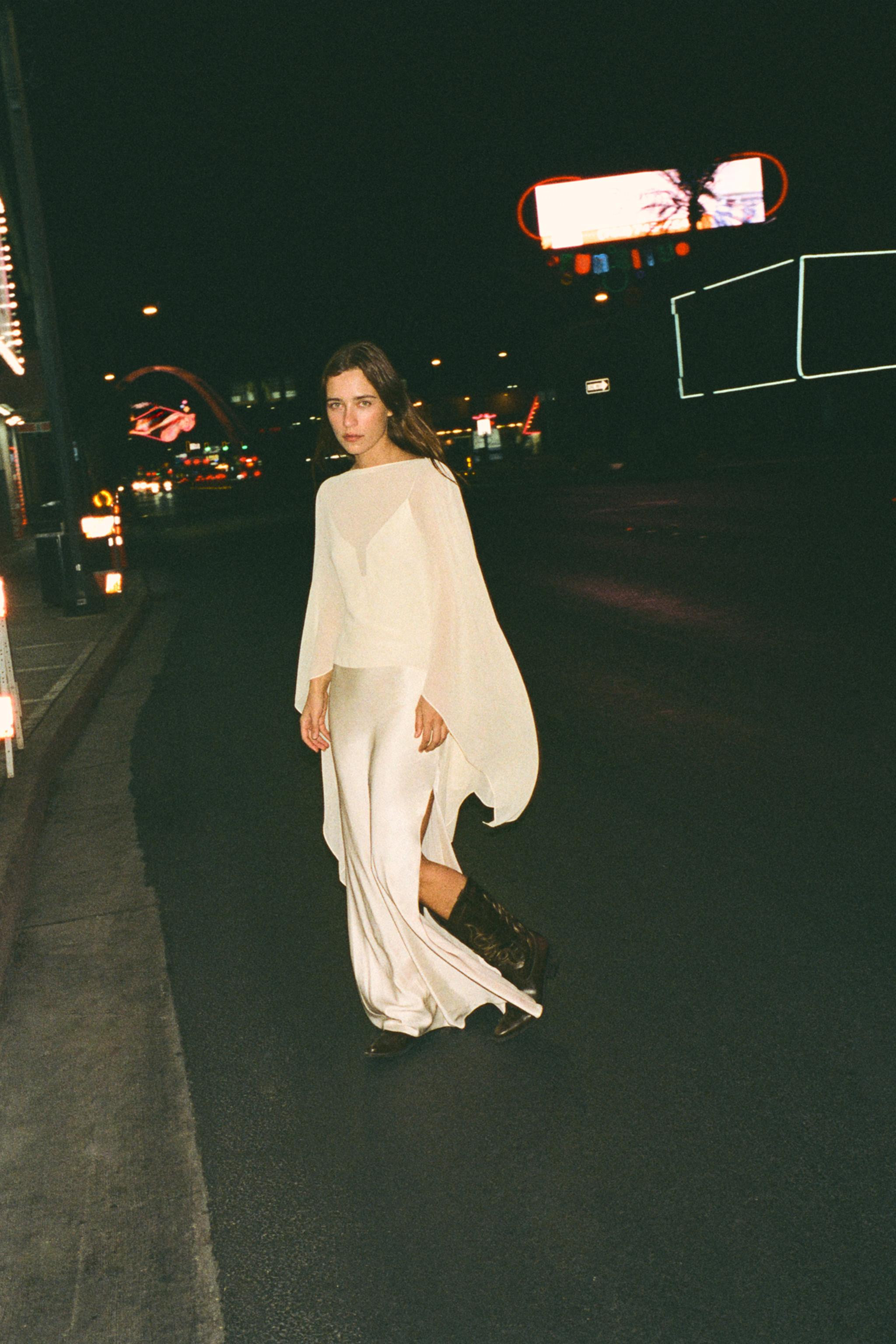 GEORGETTE CAPE | Zara UK