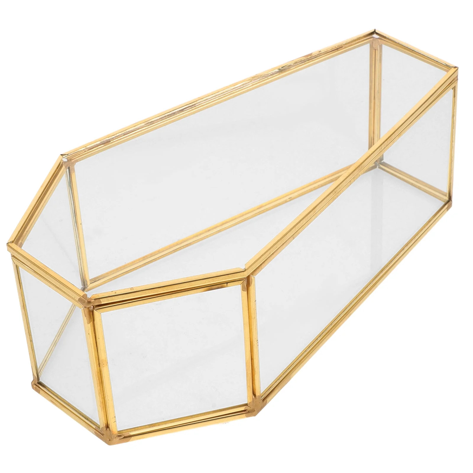 Homoyoyo Coffin Glass Display Case for Men's Jewelry and Collectibles, Unique Design, and Stylish Storage Solution - Walmart.com | Walmart (US)