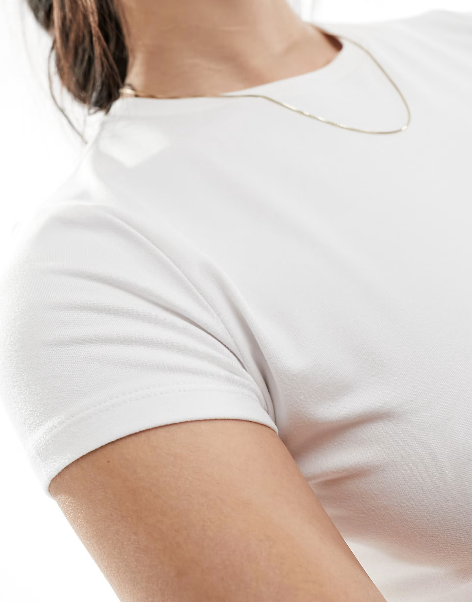Hollister seamless baby t-shirt in white  | ASOS | ASOS (Global)
