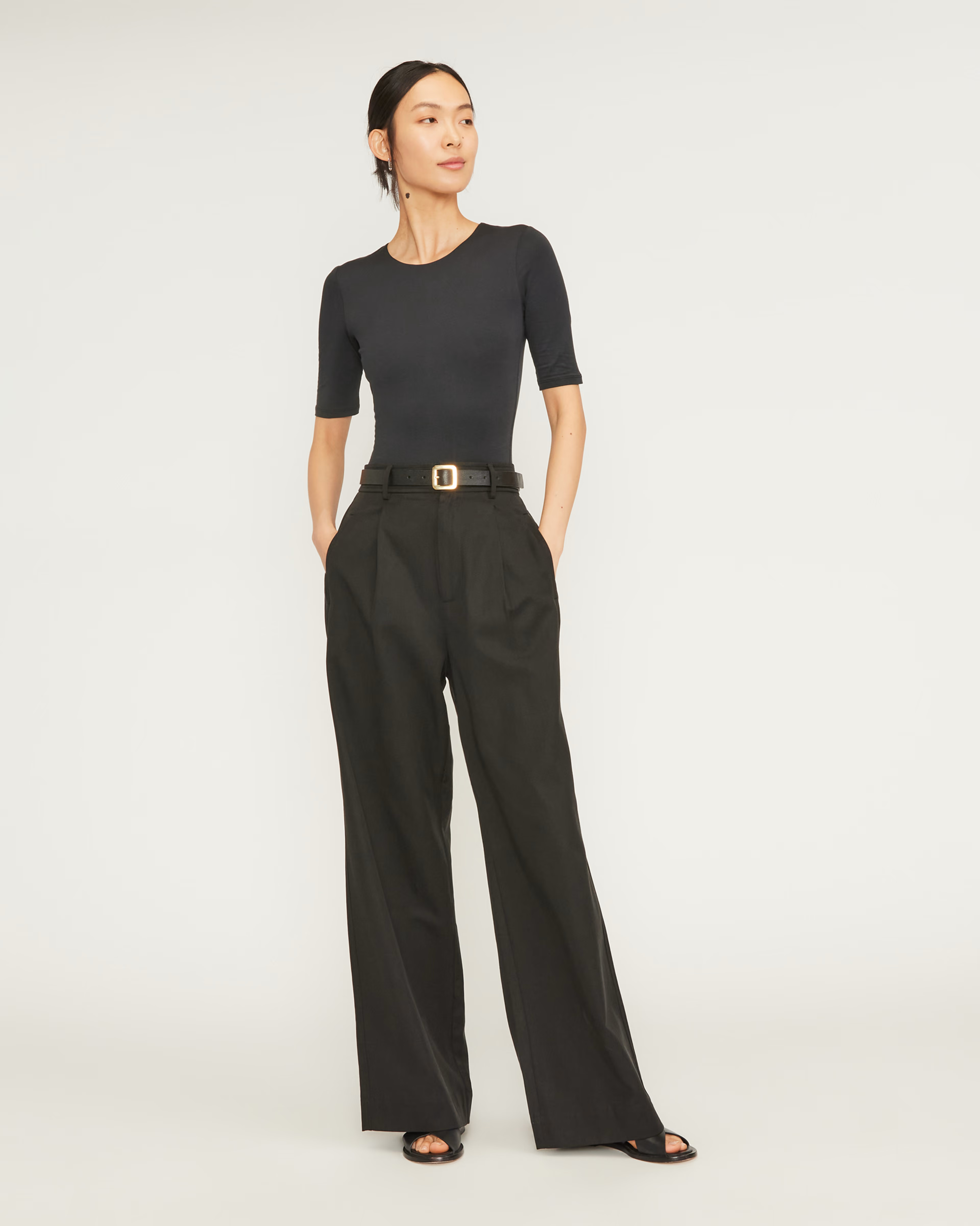 The Short-Sleeve Crew Neck Bodysuit | Everlane